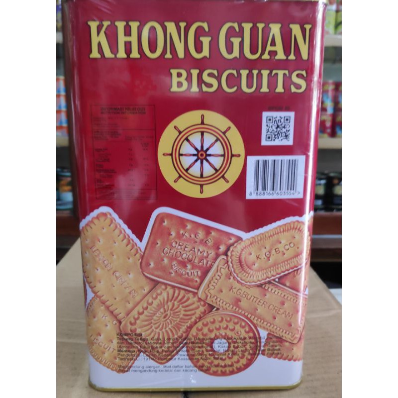 Khong Guan Assorted Biscuits/Biskuit Aneka Rasa 1600 gr