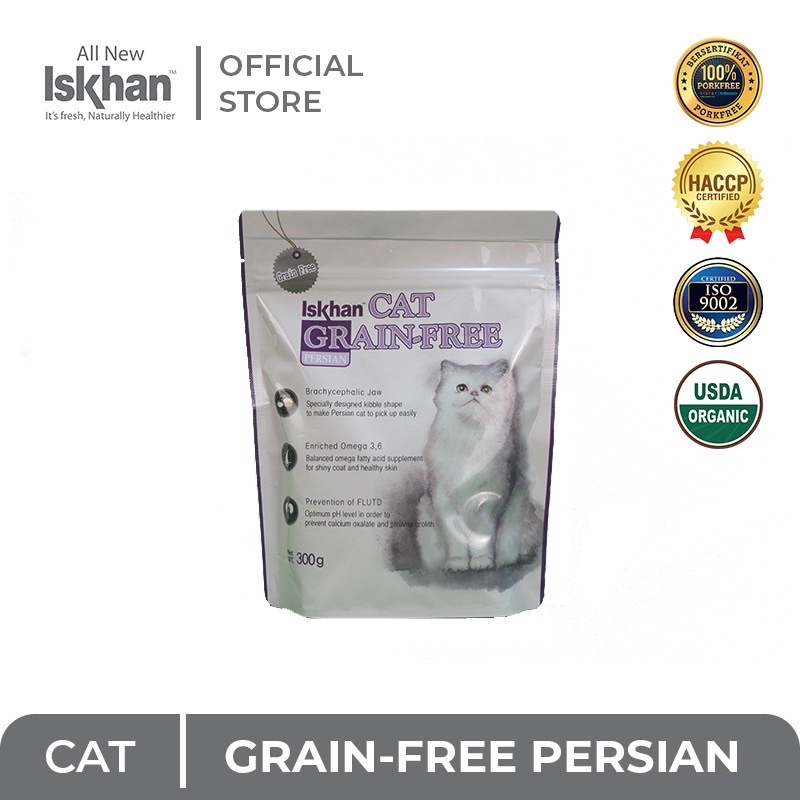 Iskhan Cat Grain Free Persian 300g Freshpack Iskhan Persian Cat Food