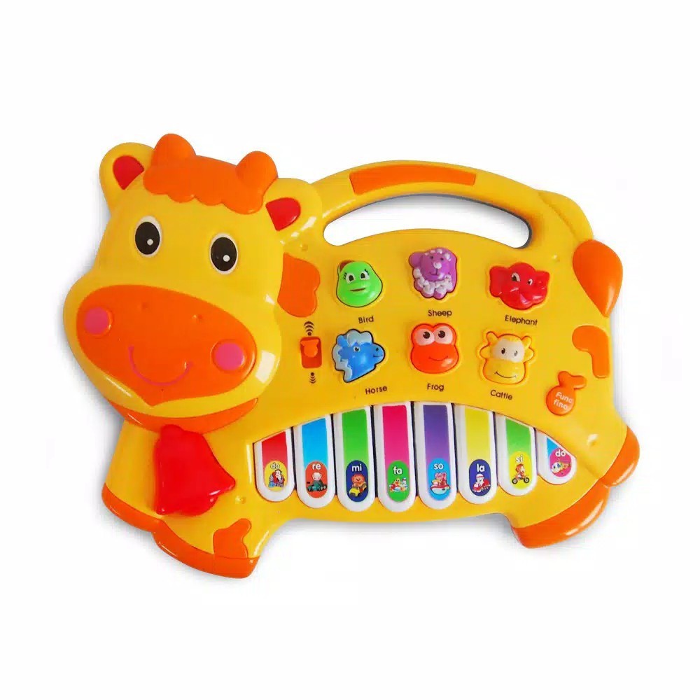 Early Learn Piano - Cow Music - Maianan Anak - Mainan Edukasi - Murah - Mainan Anak