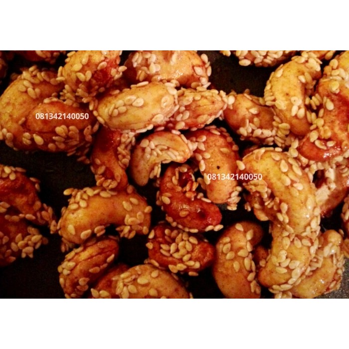

500gram (1/2kg) Kacang mede Goreng Wijen ( mete ) harga supplier jakar