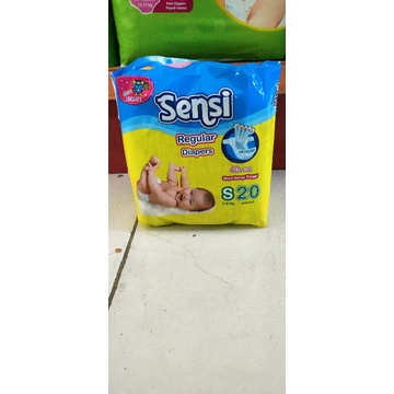 Sensi popok bayi perekat