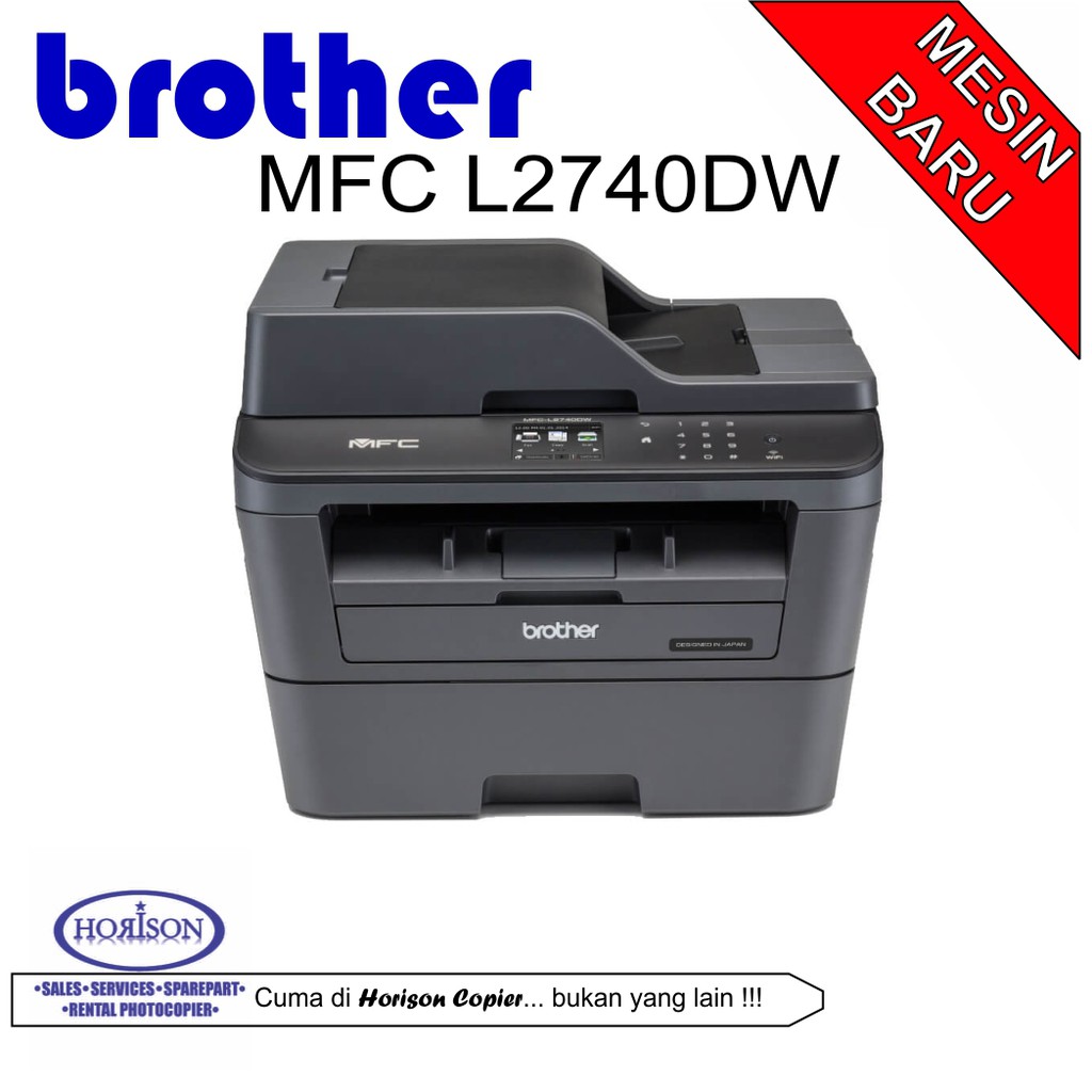 Mesin Printer "Brother MFC L2740 DW FAX"