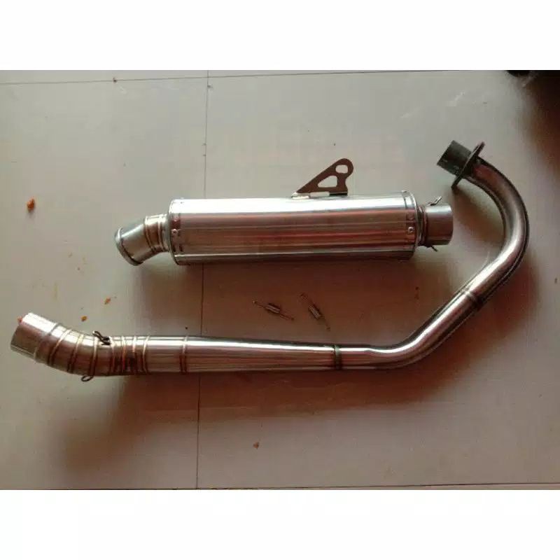 knalpot racing tanpa merk untuk cb, gl, megapro, tiger, vixion dll