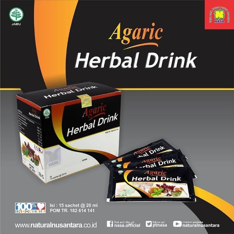 

Agaric Herbal DrinkAGARIC HERBAL DRINK MINUMAN KESEHATAN