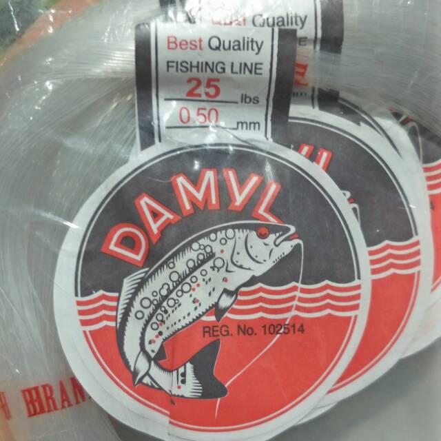 Senar Damyl Putih 25 lb