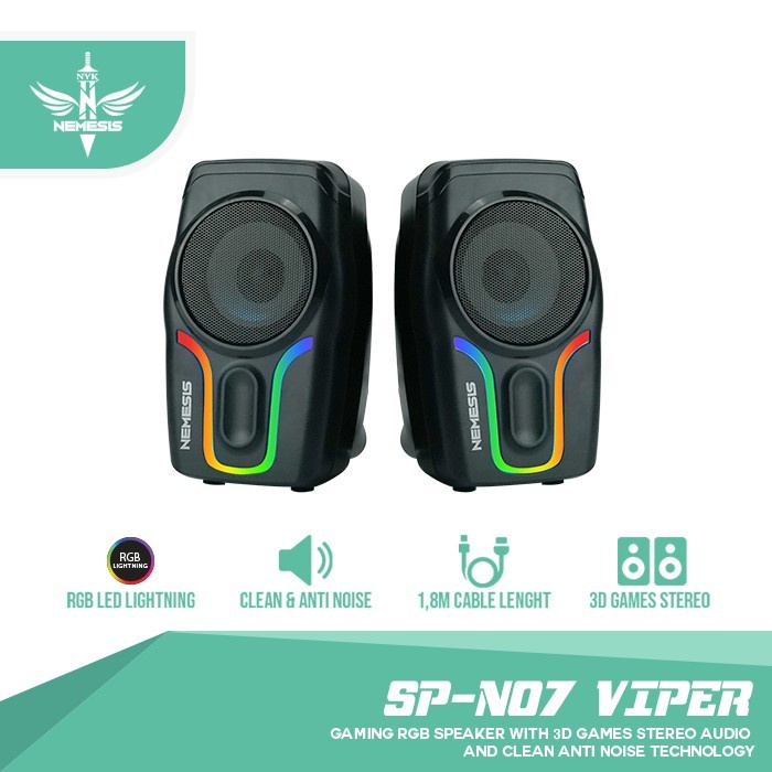 Speaker Gaming NYK Nemesis SP-N07 VIPER | By Astikom