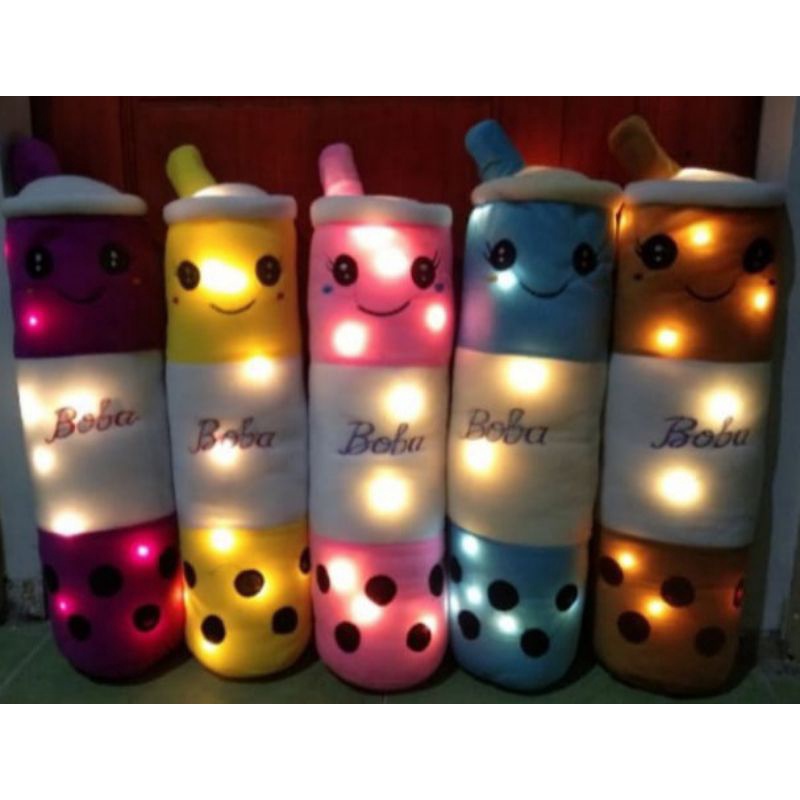 Boneka Boba Guling Led Uk 45Cm Mainan Anak Murah