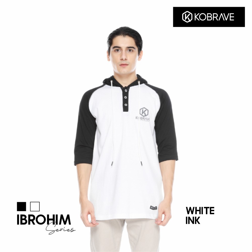 Koko Kaos Kobrave | Ibrohim Series | Kaos Kupluk Hodie Pria | Premium Quality - Samsmedia