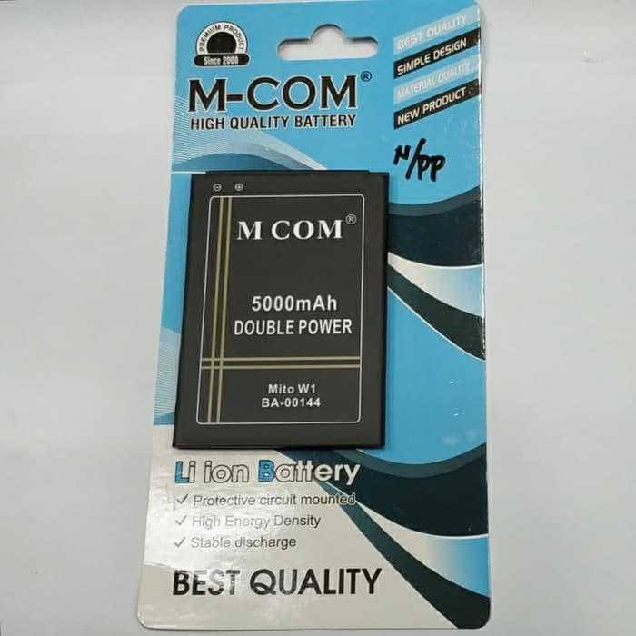 Baterai Mito W1 BA00144 BA-00144