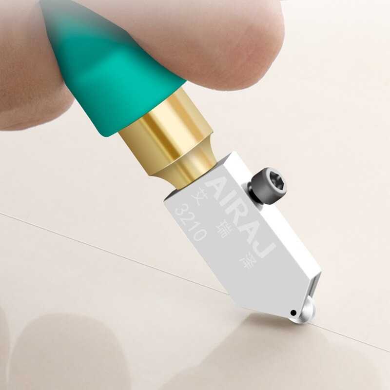 

LPKSTORE AIRAJ Pisau Pemotong Kaca Glass Diamond Cutter Tile Handheld - AI3032