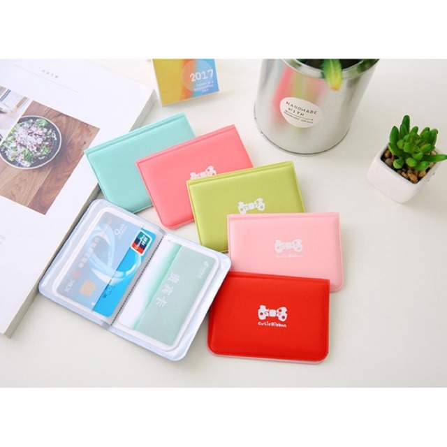 Dompet Kartu Nama ATM KTP Warna Warni Lucu Kulit Import Dompet Kartu Nama ATM KTP Warna Warni Lucu Kulit Import