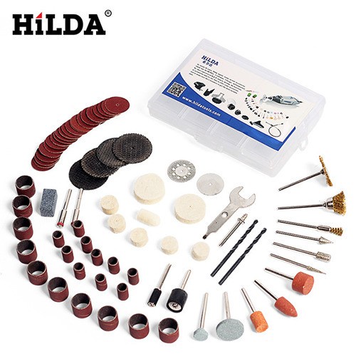 Hilda Set Mata Bor Grinding Polishing Cutting Drill 92 PCS