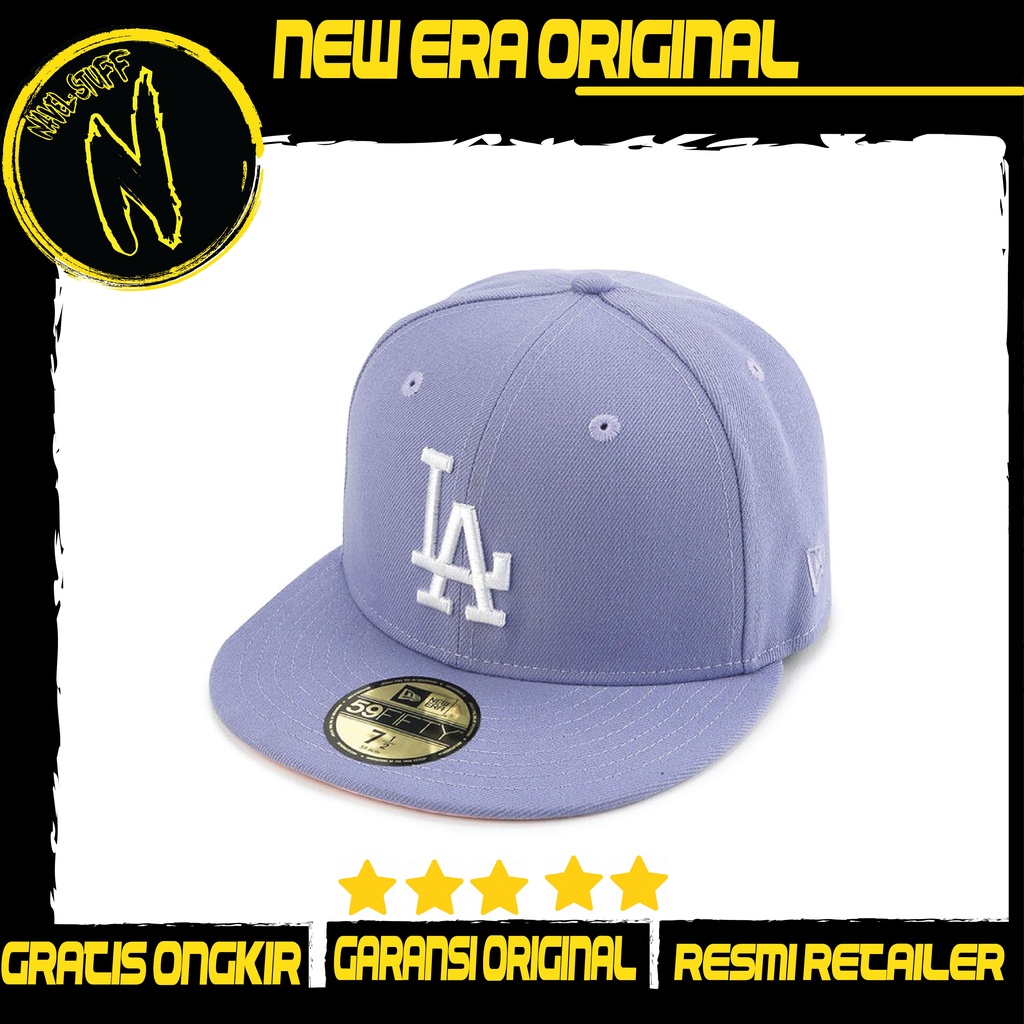 NEW 59 Fifty Los Angeles Dodgers 88 Word Series Topi Cap Original