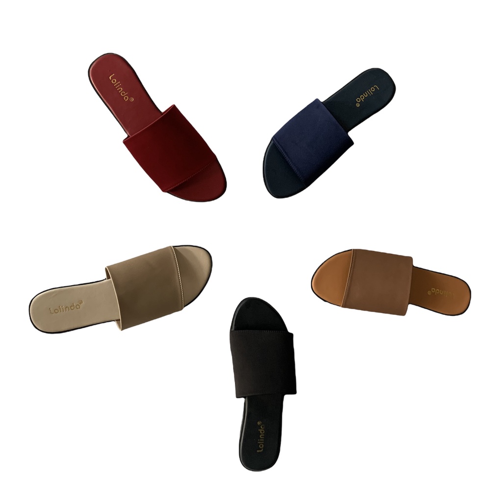 Sendal Lolinda Wanita Flat