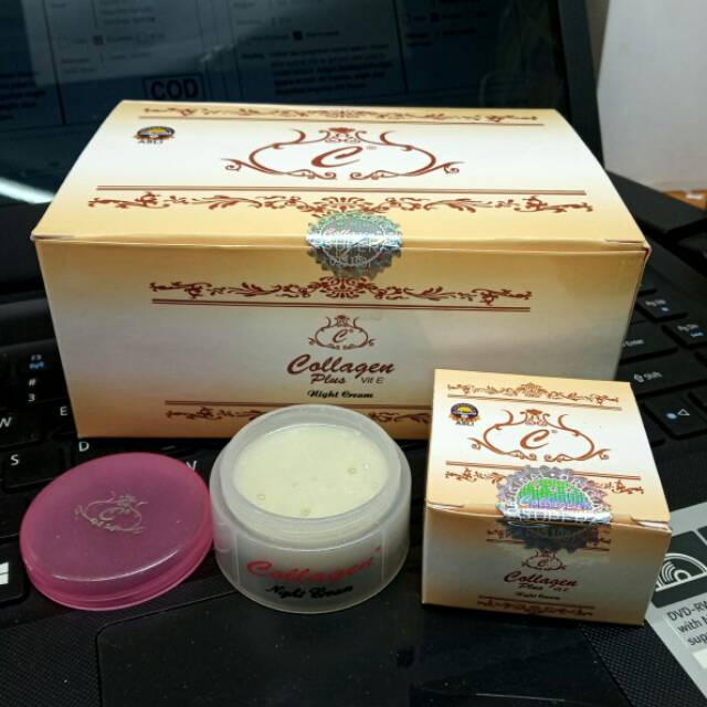 CREAM COLLAGEN MALAM HOLO SILVER/GOLD