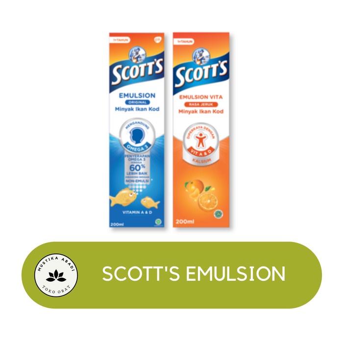 Scott's Emulsion Vita Minyak Ikan Kod