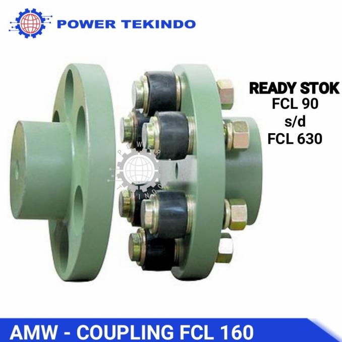 AMW Coupling FCL 160 Flexible Coupling FCL160 Kopel Dinamo Couple terlaris