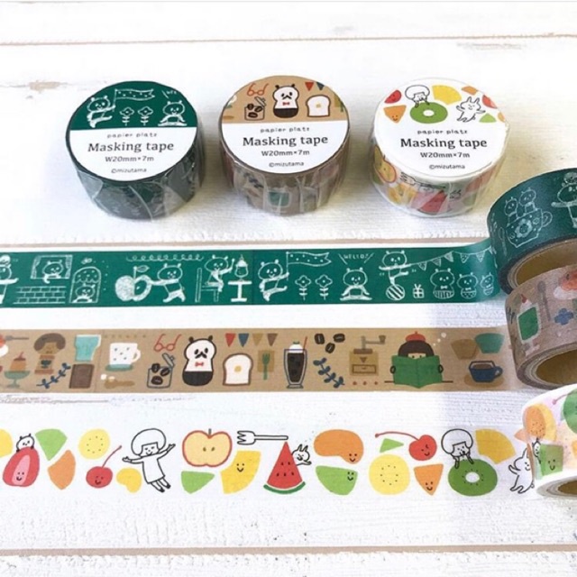 

washi tape papier platz - mizutama