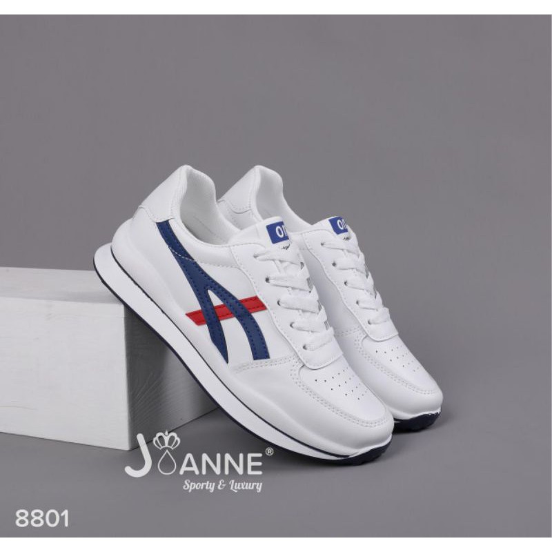 RESTOCK {ORIGINAL BRAND} JOANNE Leather Sneakers Shoes 8801