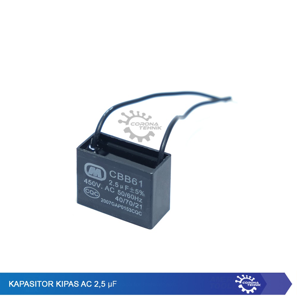 Kapasitor Kipas AC 2.5 uF