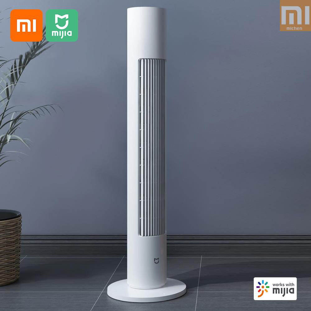 Chen Mijia Bladeless Tower Fan Bpts01dm Dc Frequency Conversion Summer Cooling Air Conditioner Cooler App Control For Home Office Desk Tower Fan Shopee Indonesia