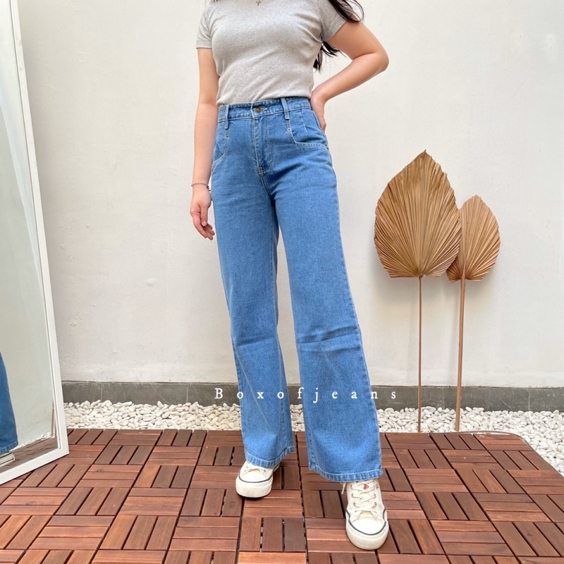 Boxofjeans - Soulmate HW Wide Leg Jeans