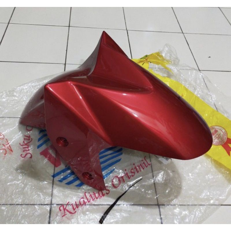 spakbor depan yamaha nmax 2DP warna merah marun