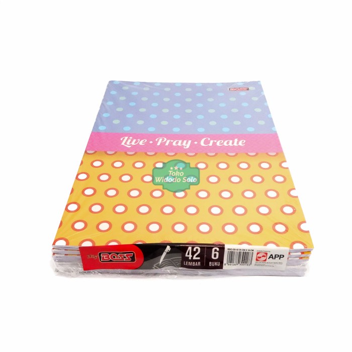 

Terlaris Buku Tulis Big Boss Boxy 42 BB 340 MJ Garis Boxy Isi 42 Lembar 1 Pack