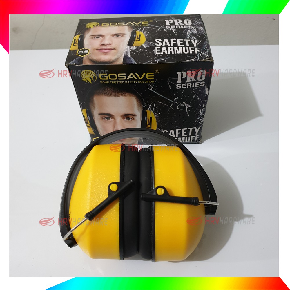 Earmuff Pro Series 28 dB Penutup Telinga Anti Bising by GoSave