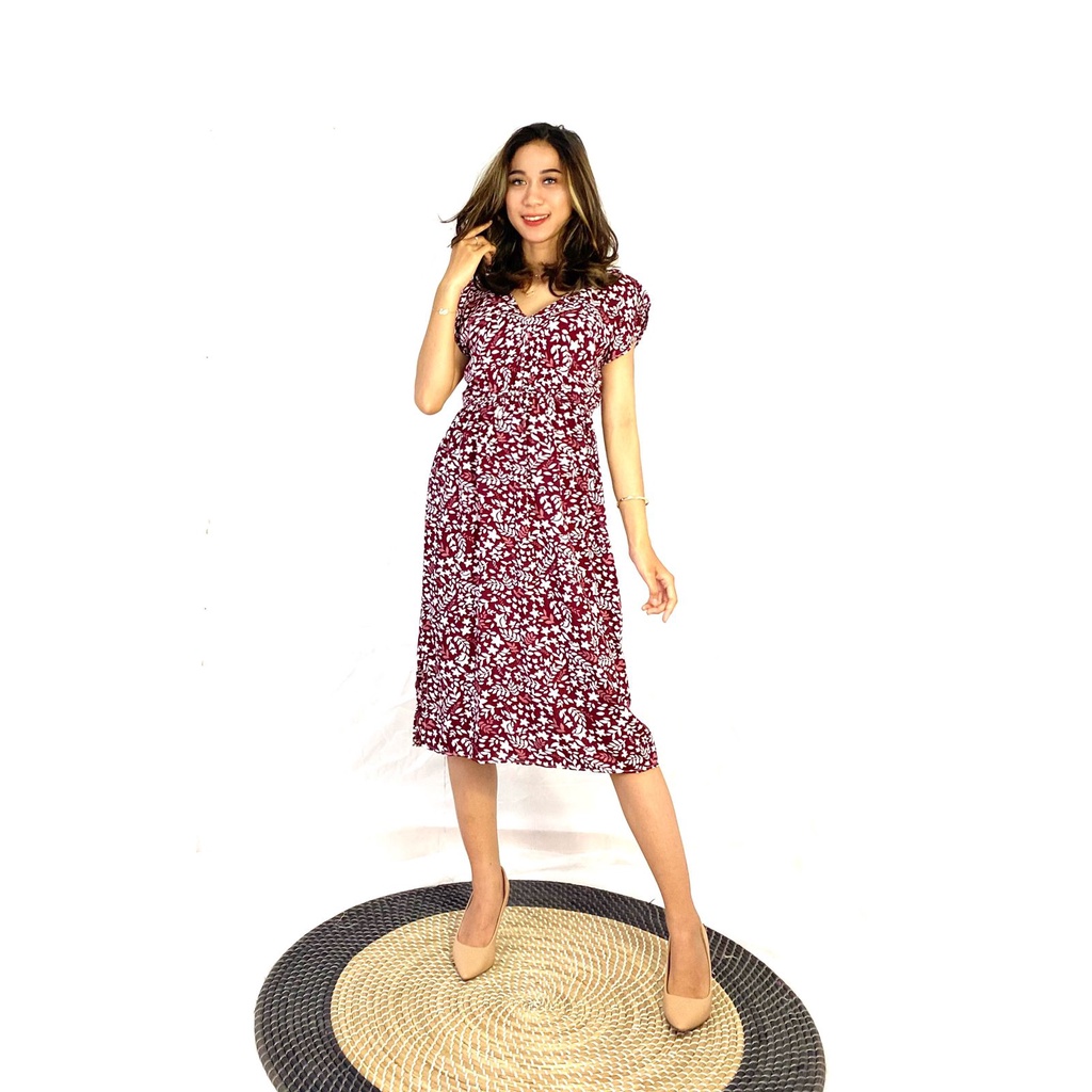 Daster Dress Manohara Bali-MN - BAILEY HITAM
