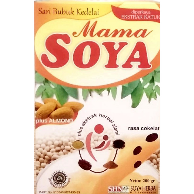 MAMA SOYA SUSU PELANCAR ASI MAMASOYA ASI BOOSTER ALMOND ALMON
