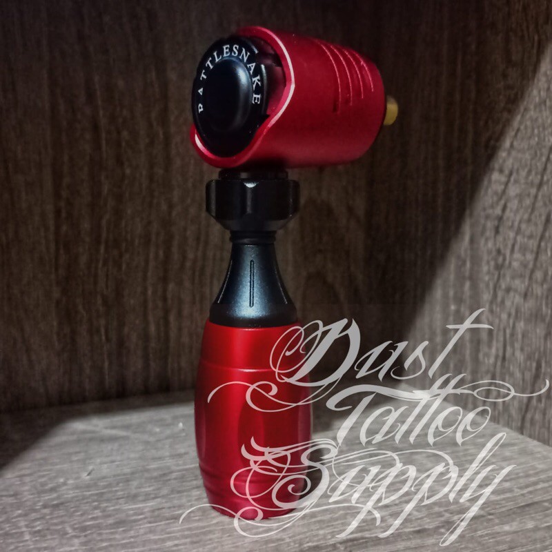 Rattlesnake Rotary Tattoo Machine V2 Red