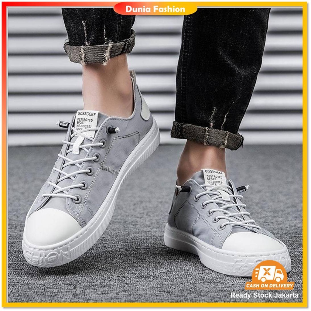 {COD/BAYAR DITEMPAT} DF 524 Sepatu Sneaker Pria Import - Sneaker Pria Running Shoes - Sepatu Kasual Santai