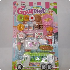 Happy Gourmet Car / Alat Mainan Masak / Mainan Anak