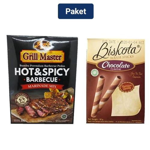 

Jay'S Grill Master Hot Spicy Barbeque Marinade Mix 30gr + Classic Barbeque Marinade Mix 30gr