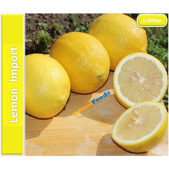 

Lemon Import Fresh | 1.000gr [ Harga Per KG ]