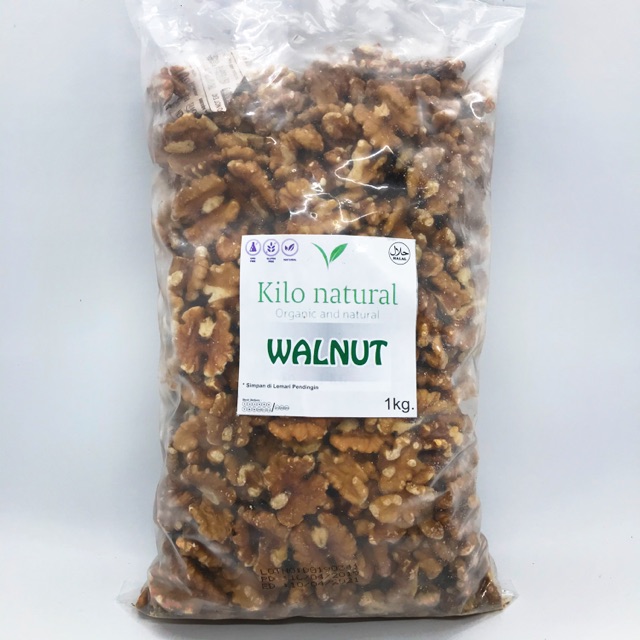 

LAKU Walnut Roasted 1Kg Antioksidan Tinggi Sehat Jantung