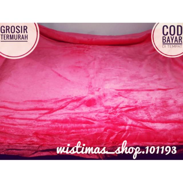 Selimut polos_selimut tebal_selimut hotel_selimut dewasa.