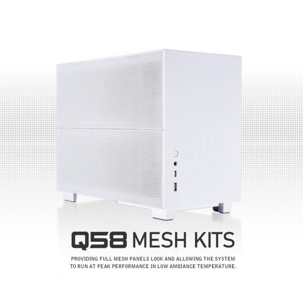 LIAN LI Q58-1W Mesh Panel Kit - White