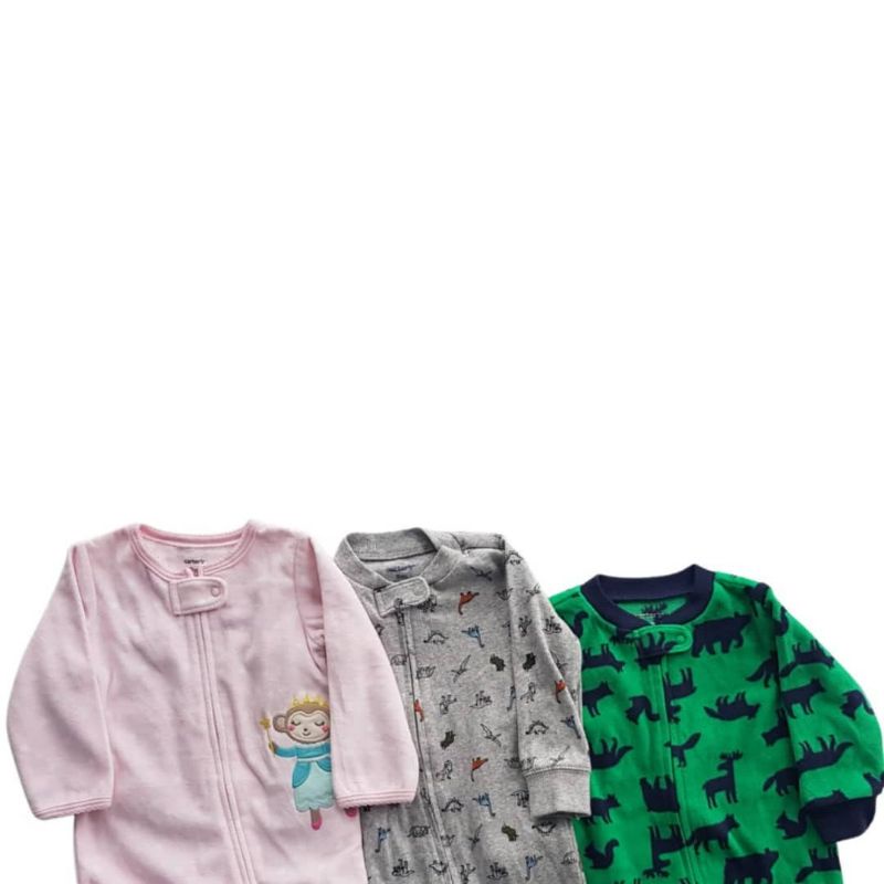 Carteer Sleepsuit Baby Original Panjang Cowok Cewek Usia 1 sd 5 Tahun Baju Bayi KBS