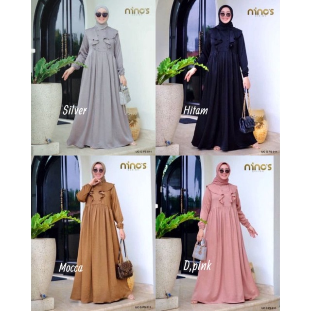 KIRANA MAXI DRESS / FASHION WANITA/ GAMIS TERBARU