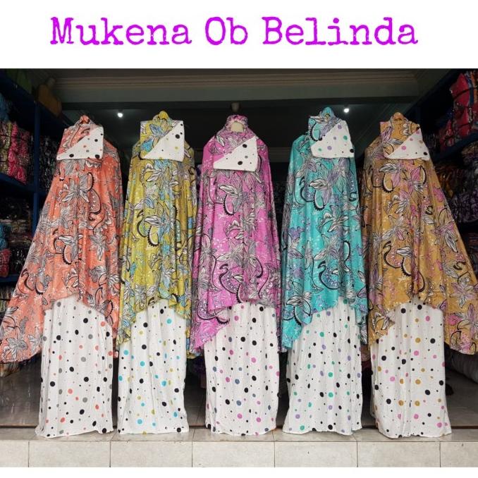 New Mukena Dewasa Rayon Bali Mukena Grosir Termurah