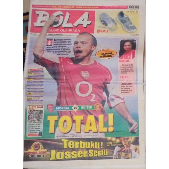 Tabloid BOLA ,Jumat 20 Mei 2005