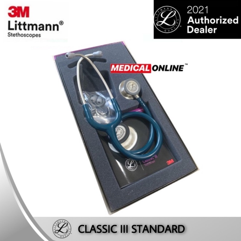 3M STETOSKOP LITTMANN CLASSIC III CARIBBEAN BLUE 5623 MEDICAL ONLINE MEDICALONLINE