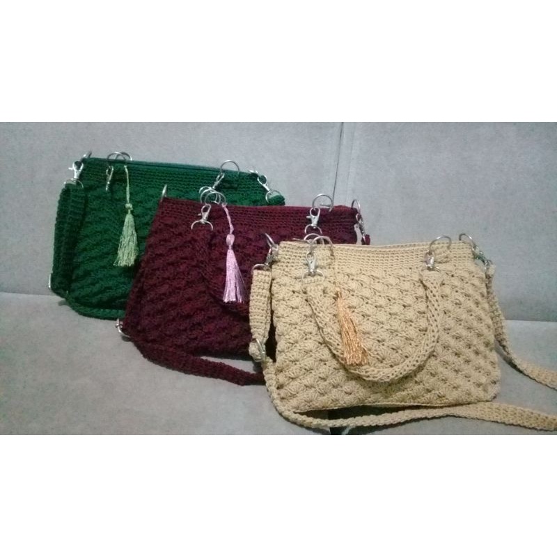 tas dan dompet rajut