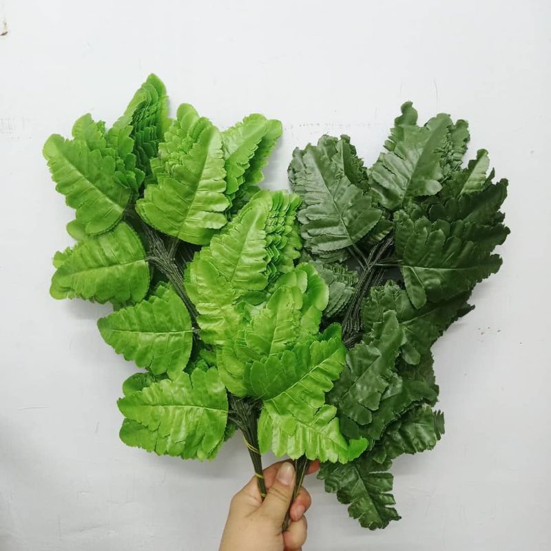 Jual Daun Pakis Plastik Artificial/ Daun Pakis/ Daun Plastik/ Daun Hias ...