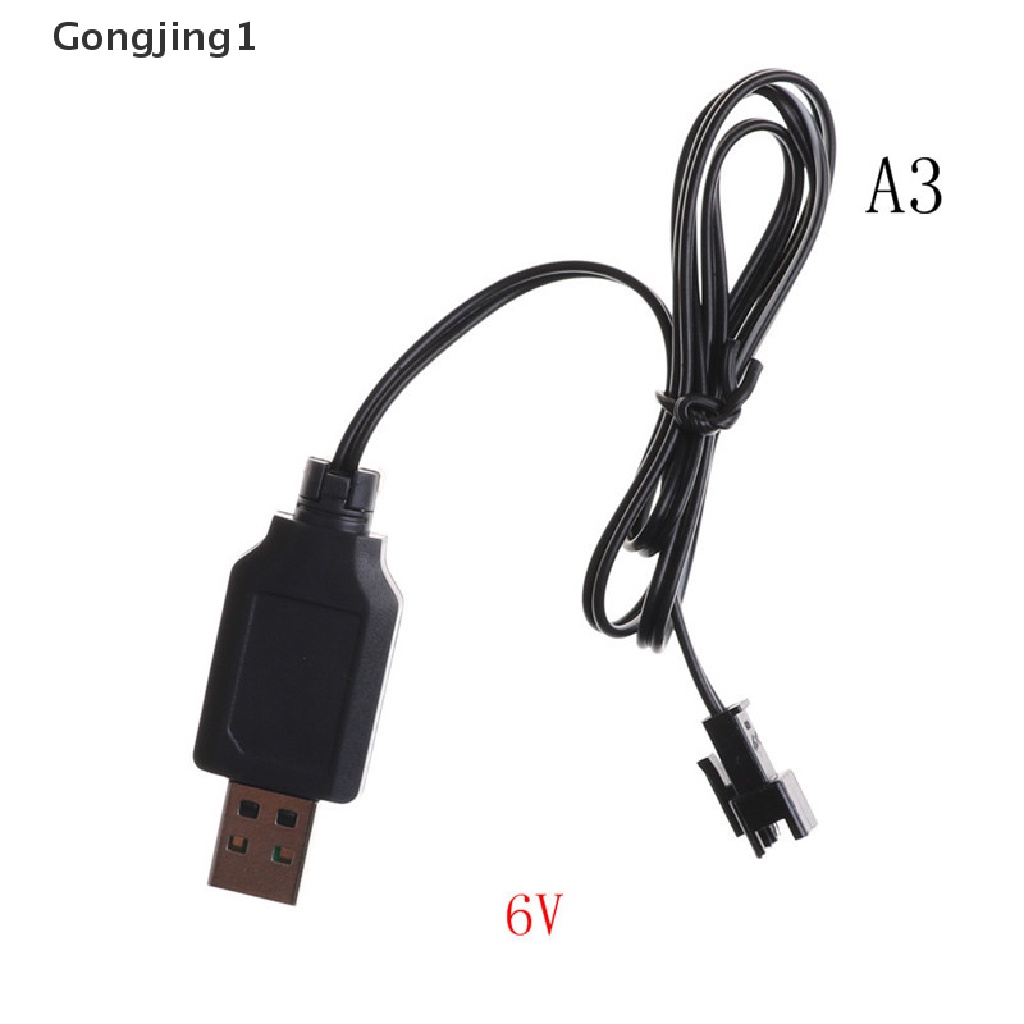 Gongjing1 Charger Baterai Usb Dc 3.6v-7.2v Untuk Mobil Rc