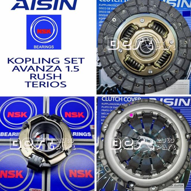 Kopling Set Avanza 1.5 ( Matahari + Kopling + Drag Lahar ) Aisin Jpn