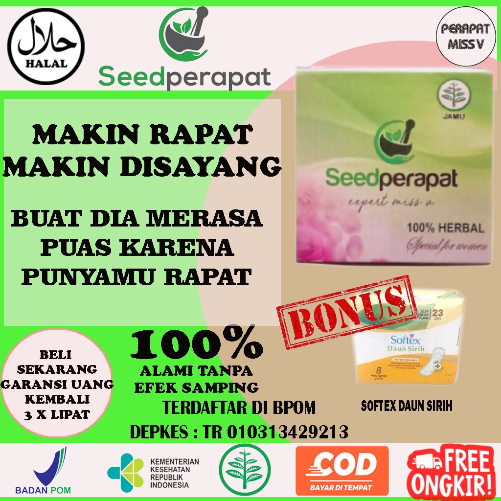 Obat Perapat Miss V Kewanitaan Merapatkan Vagina Rapet Miss V Kembali Perawan Seed Perapat Aman BPOM
