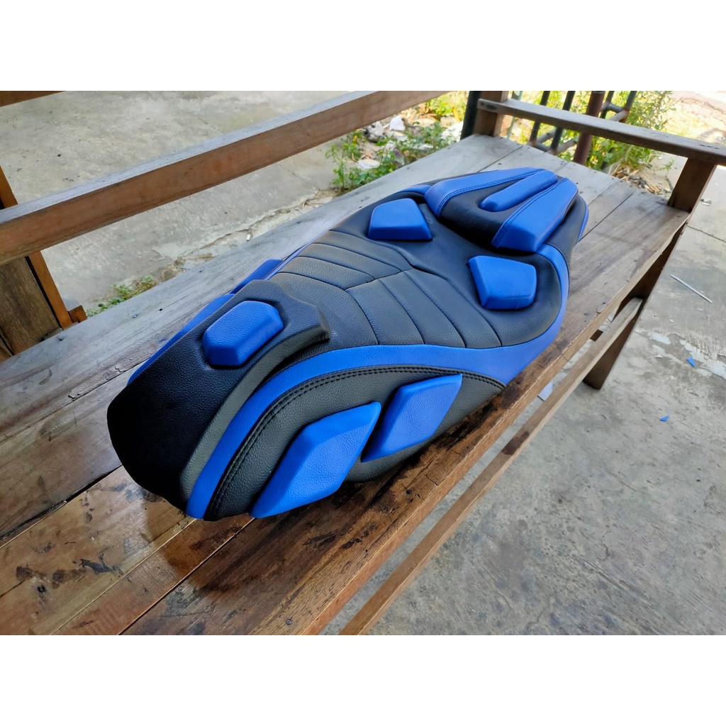 Jok Mio M3 kulit full Mbtech - Jok Mio M3 custom